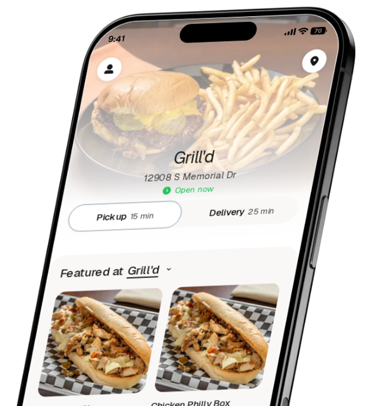 Grill'd app preview