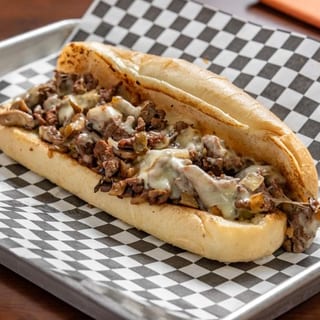 The Mushroom Pepper Philly Cheesesteak