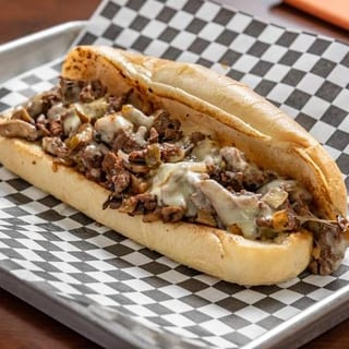 Mushroom Pepper Philly Cheesesteak