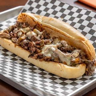 The Mushroom Pepper Philly Cheesesteak